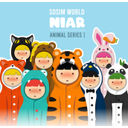 Sosim World - NIAR - Animal  Series 1