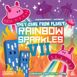 They Came From Planet Rainbow Sparkles VII