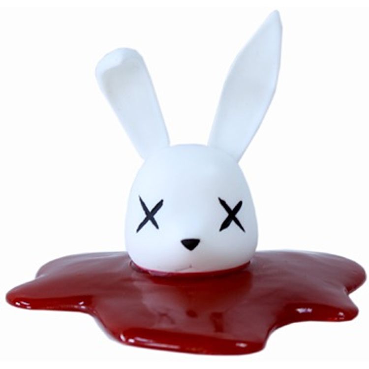 Decapitated Bunny Head by Luke Chueh