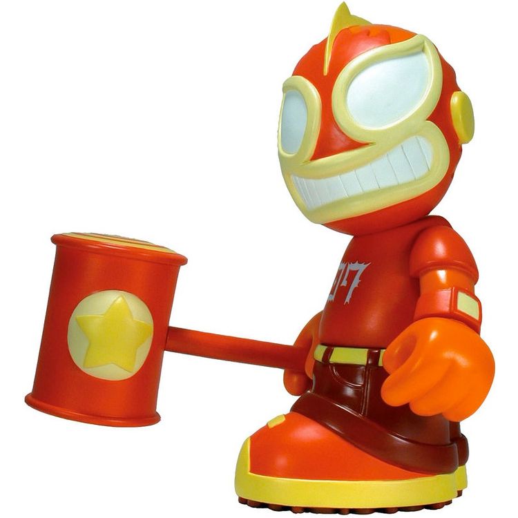Orange El Robo Loco [Kidrobot 07] by Tristan Eaton
