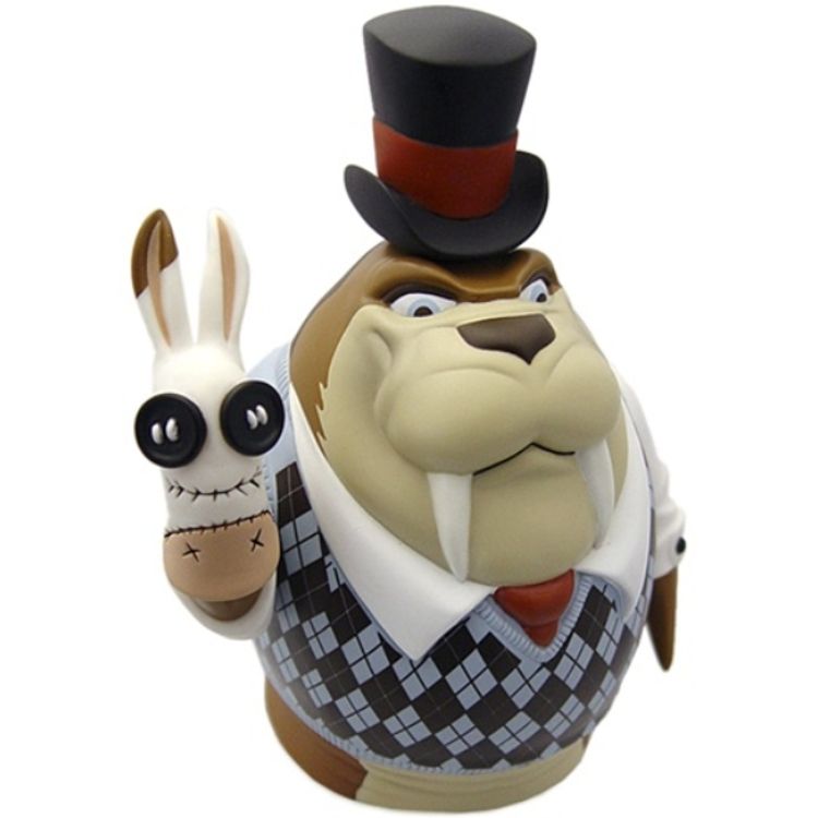 Upper Playground Walrus - Blue Argyle by Craola (Greg Simkins)