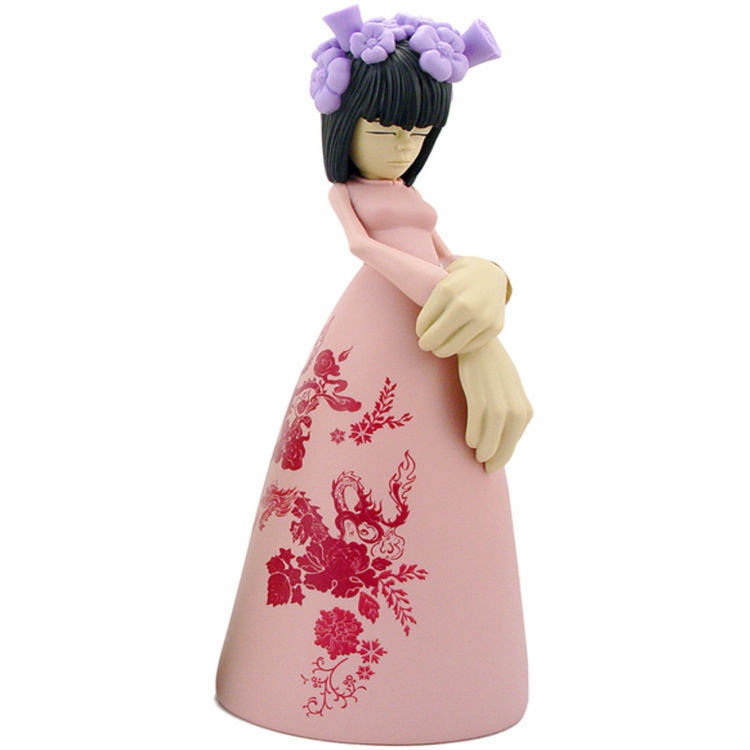Fatima - Pink Flower Dress by Sam Flores
