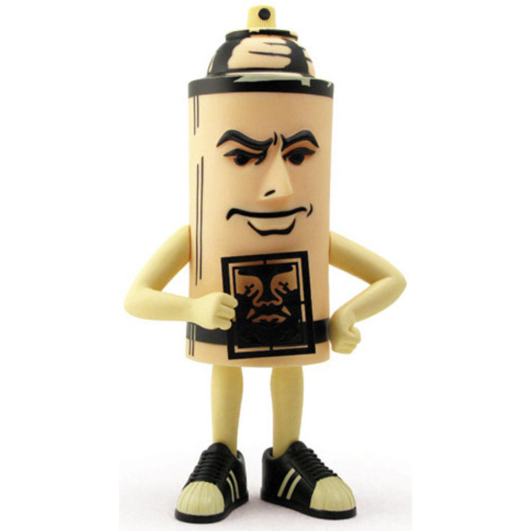 Mr. Spray - Black by Obey Giant (Shepard Fairey)