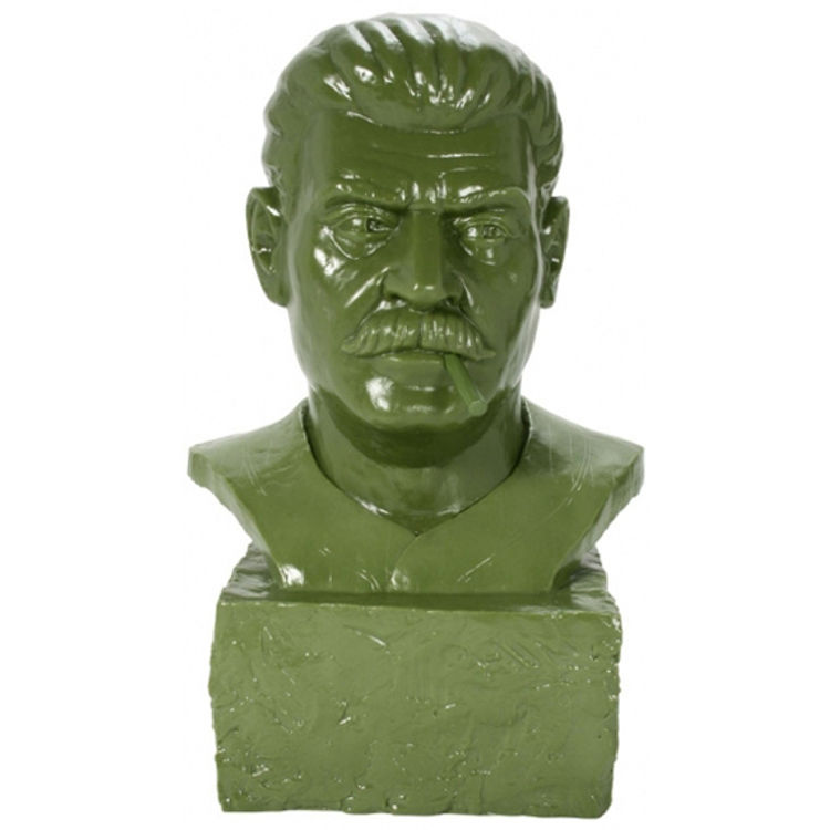 Smokin Joe Stalin - Army Green by Frank Kozik