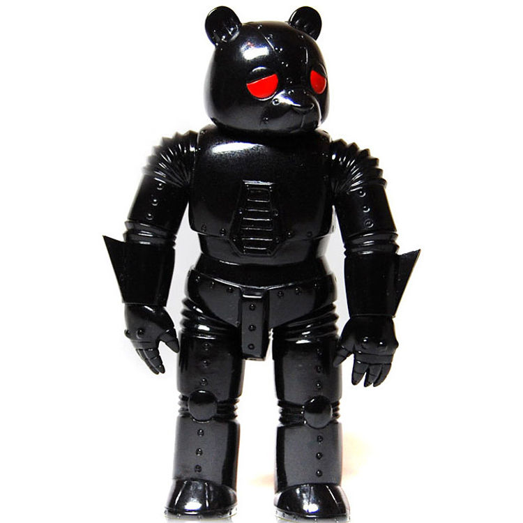 Mecha Sad Bear - Glossy Black by Luke Chueh