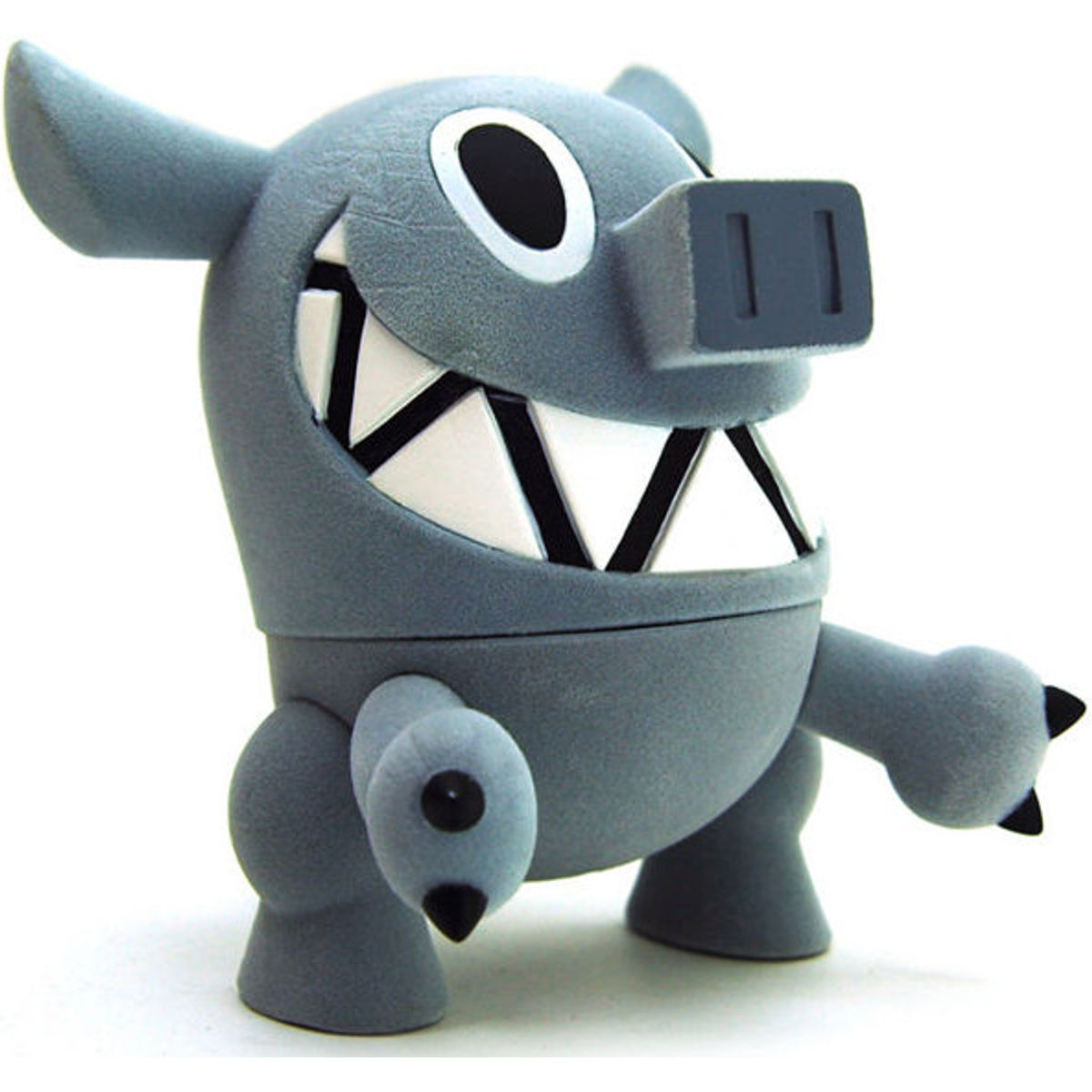 Peegee - Grey Flocked