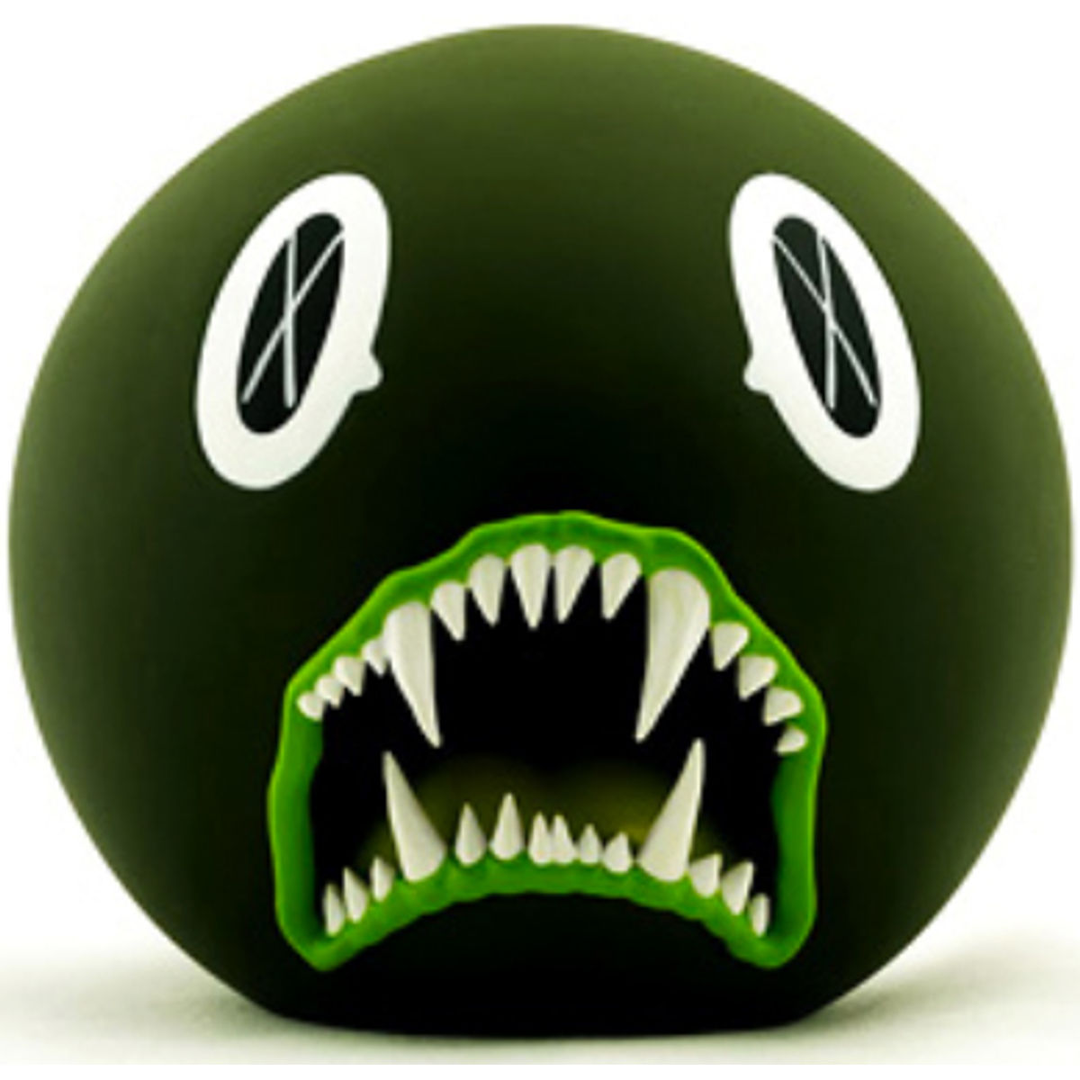 Green Cat Teeth Bank