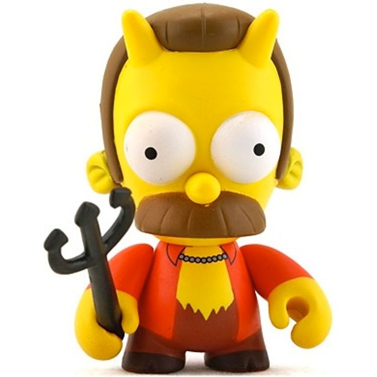 Ned Flanders Devil by Matt Groening