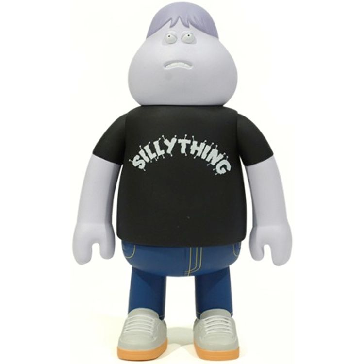Leon - Sillything Black by James Jarvis
