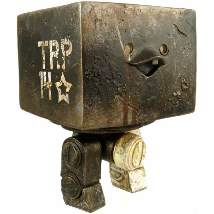 Iron Panda Square by Ashley Wood