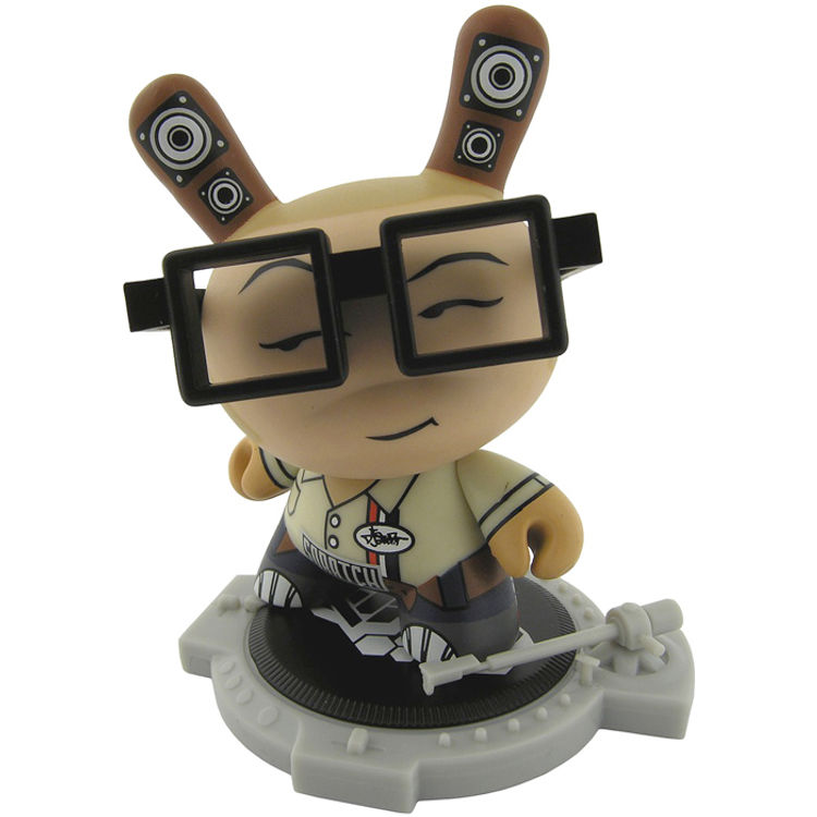 Tan DJ QBert by Huck Gee
