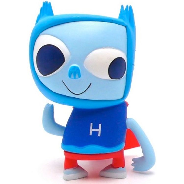 Tiny Hero by Jon Burgerman