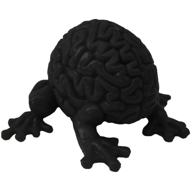 Jumping Brain - Black by Emilio Garcia