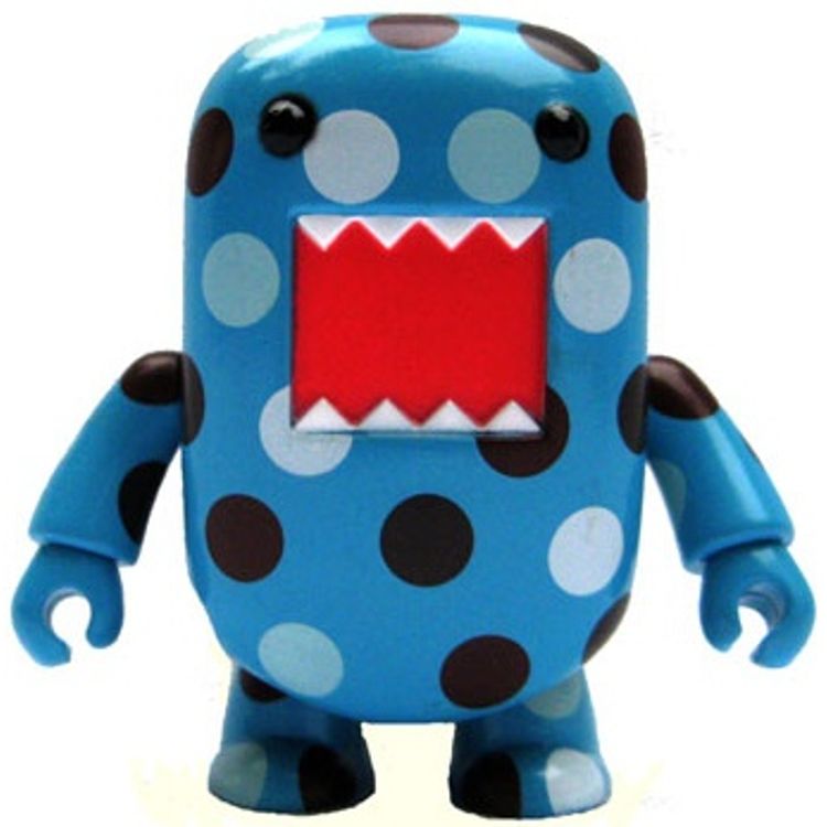 Domo - Blue Polkadot by Dark Horse