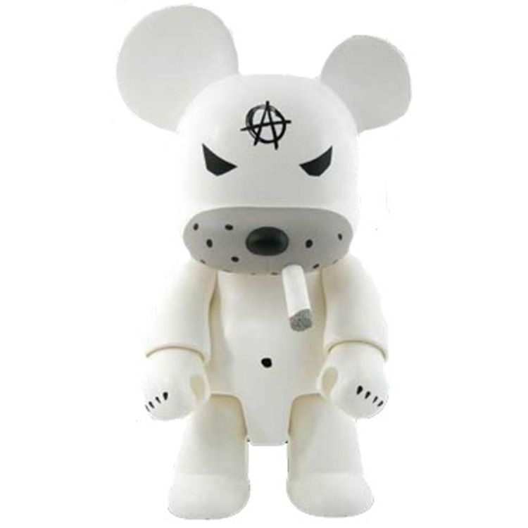 Anarqee BearQ - White by Frank Kozik