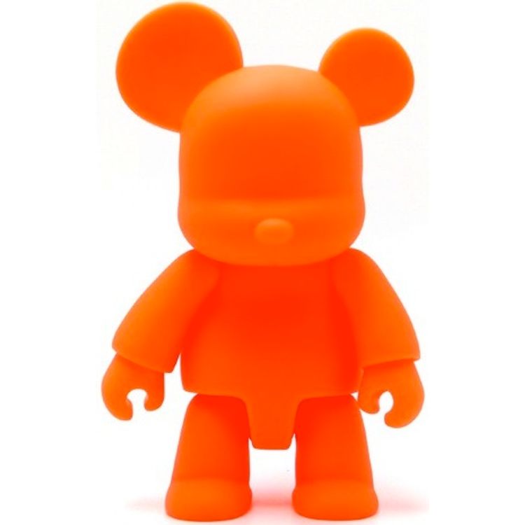 Bear Qee 8" - GID Orange/DIY by Toy2r