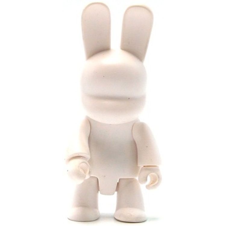 Bunny Qee 2.5" - White/DIY by Toy2r