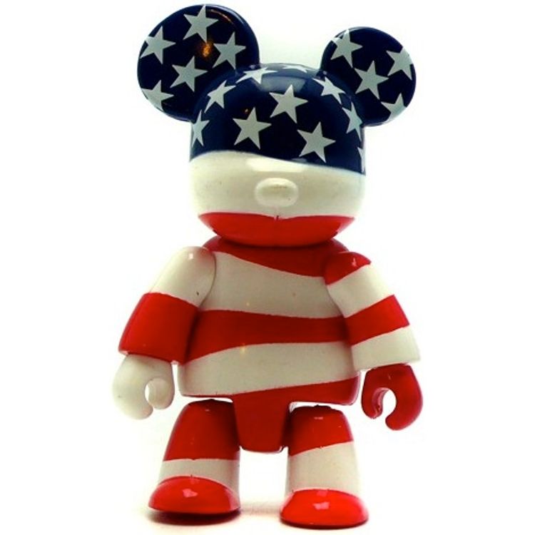 USA Flag Bear Qee by Toy2r