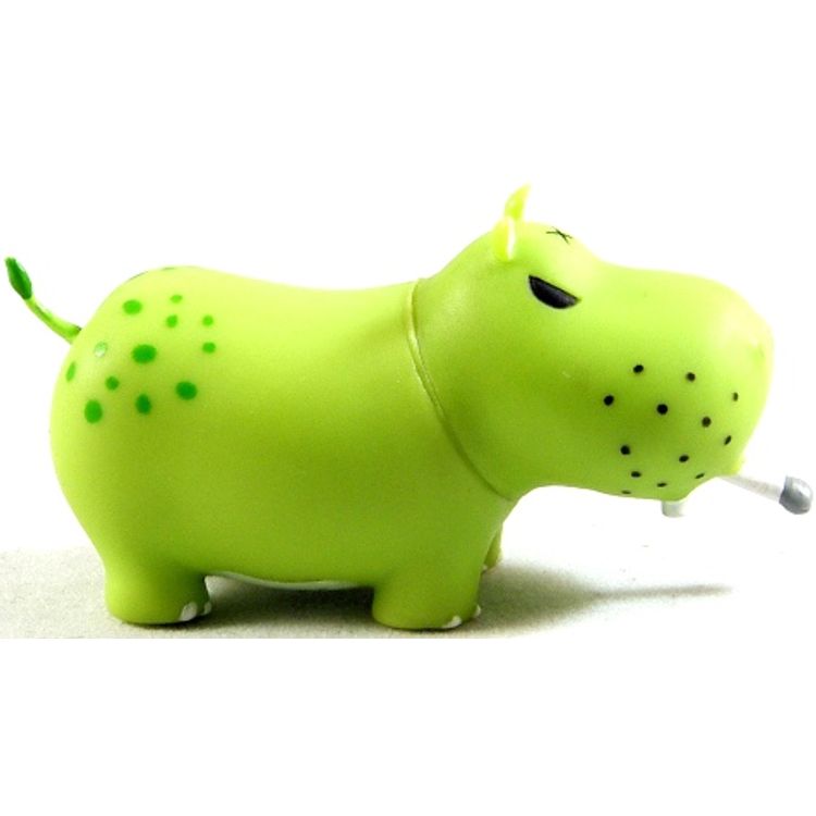 Potamus - Jungle Green by Frank Kozik