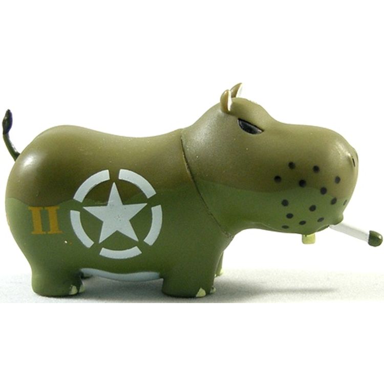 Potamus - D-Day by Frank Kozik