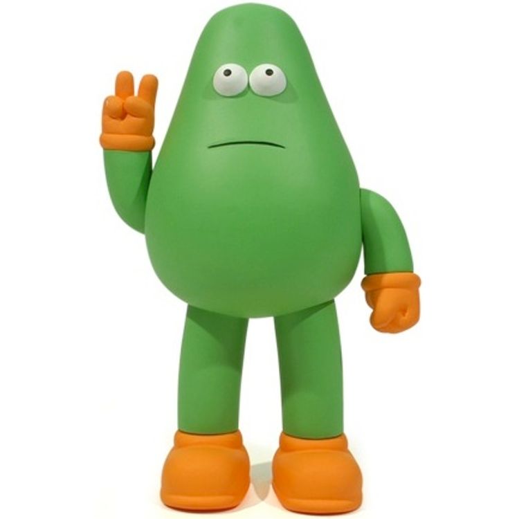 Yod - Green by James Jarvis