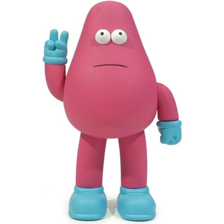 Yod - Pink by James Jarvis