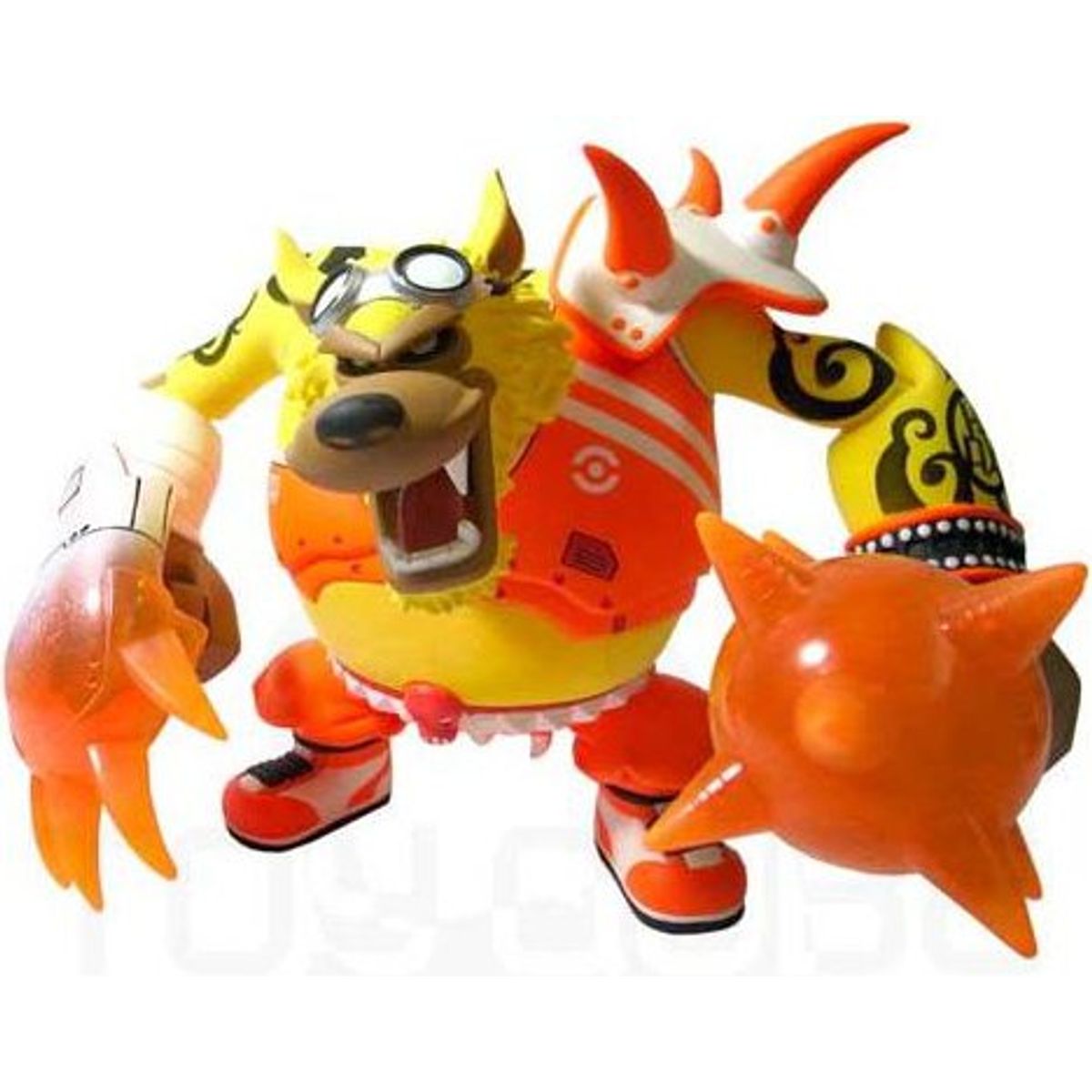 Da Fighter Lupus - Yellow Flocked