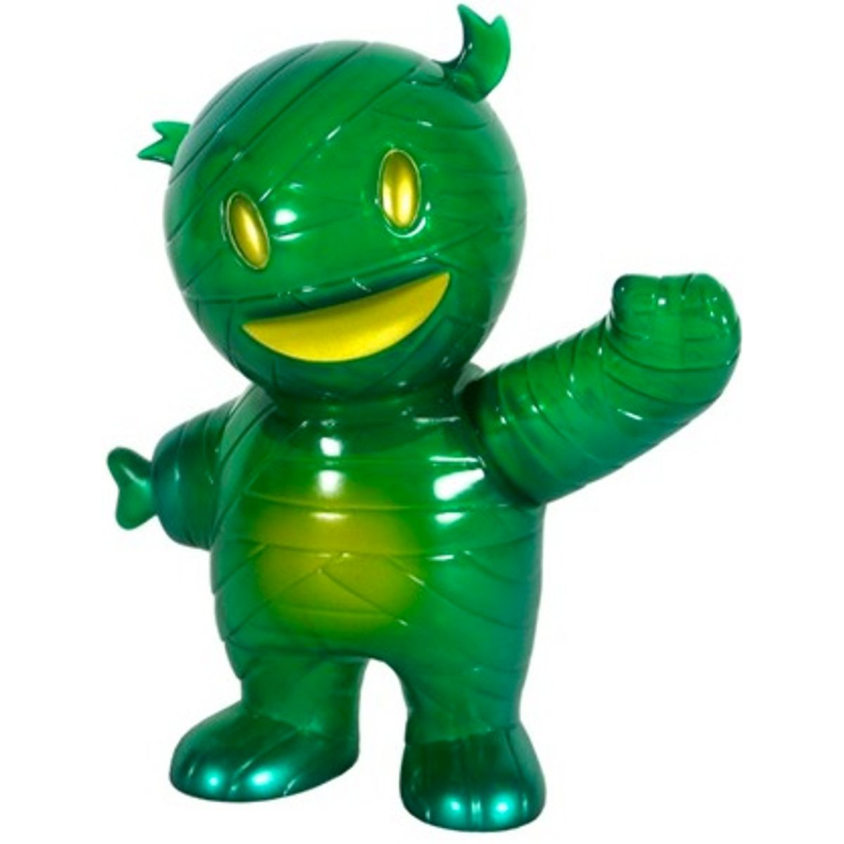 Vinyl Toy Network 2008 Clear Green Painted