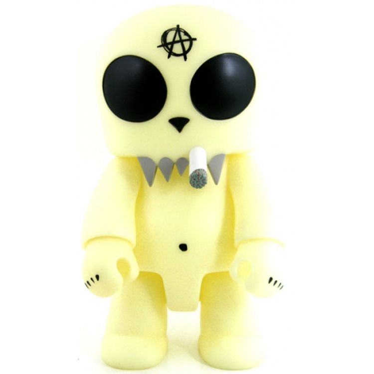 Anarchy Toyer Qee 8" - GID by Frank Kozik