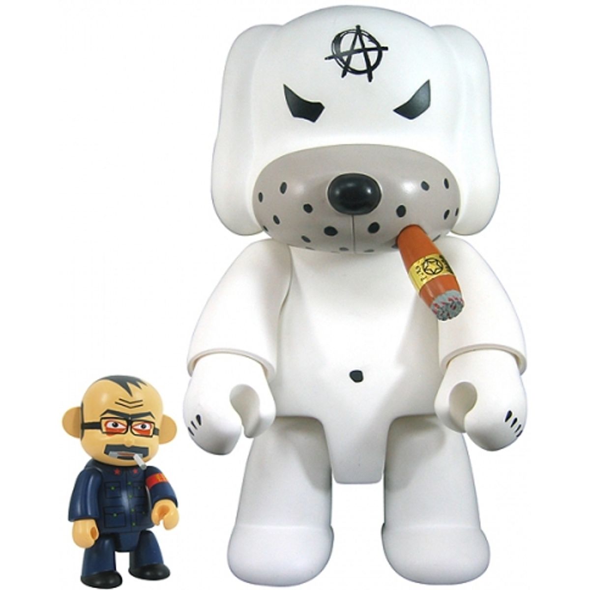 Anarchy Dog Qee 8" - White