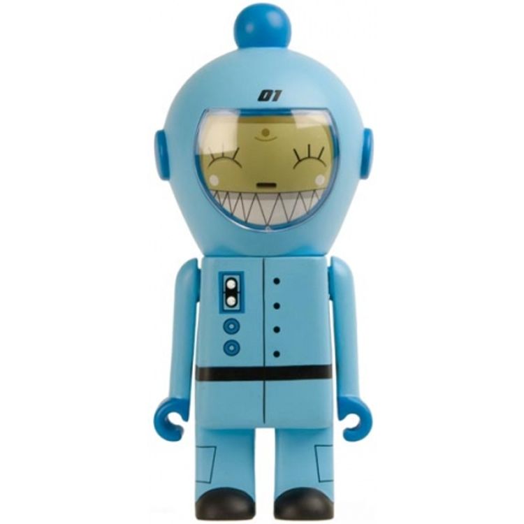 Spacebot 01 8" - Blue by Dalek (James Marshall)