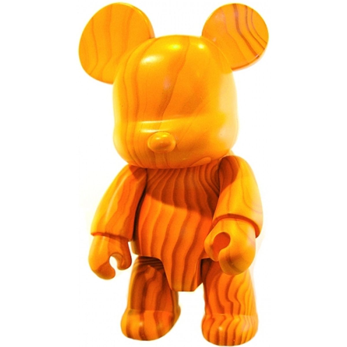 Wood Grain Bear Qee 8" - Light