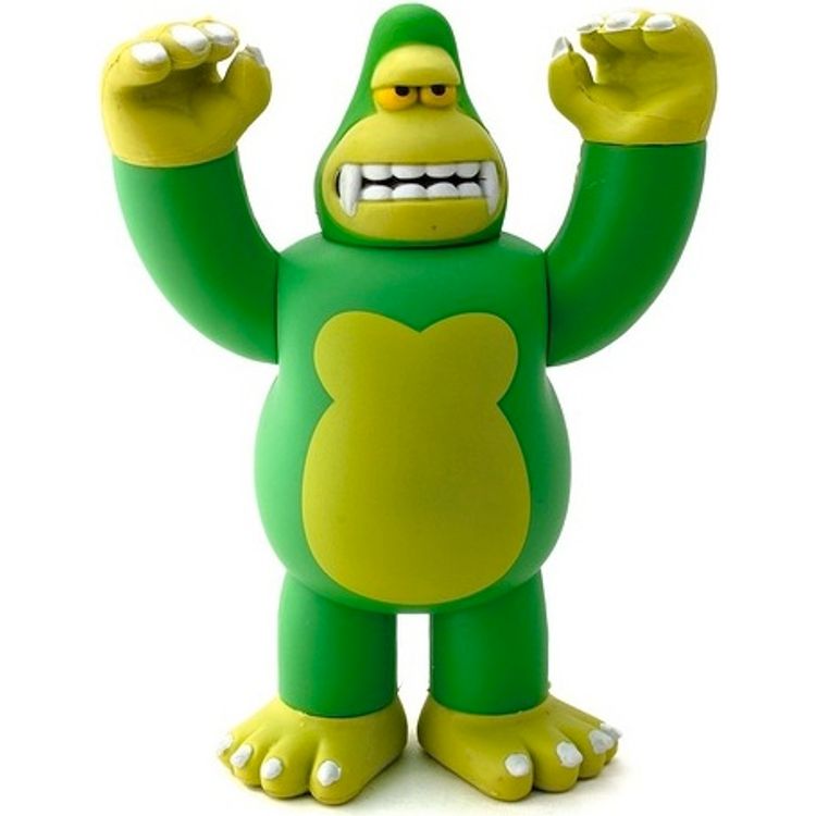 Mini King Ken - Green/Yellow by James Jarvis