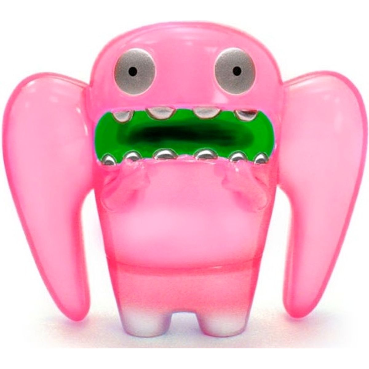 Mothman - Clear Pink With Glow