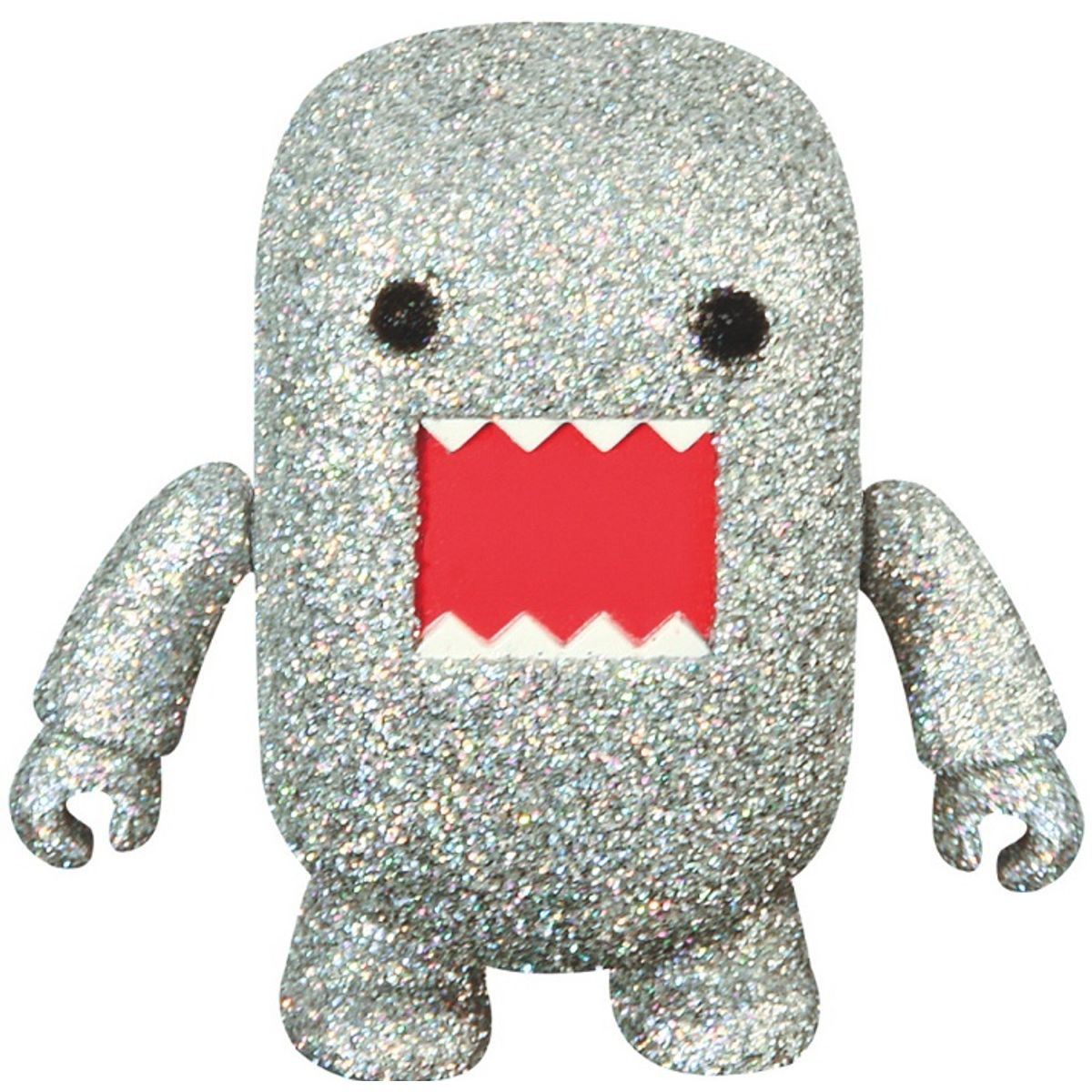 Domo 7" - Silver Glitter