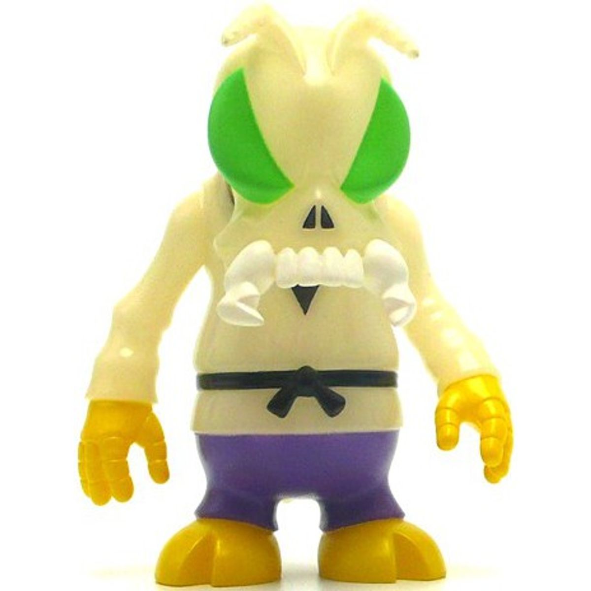 Skull Bee - Orange GID