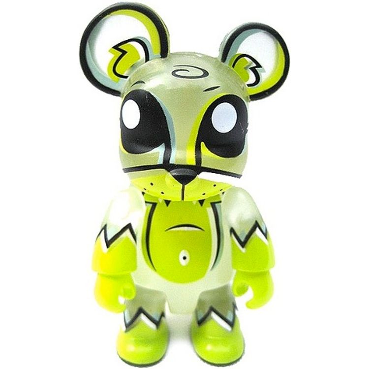 Bear Qee - GID Green 2.5" by Joe Ledbetter