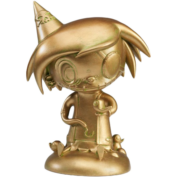 Scary Girl - Bronze by Nathan Jurevicius