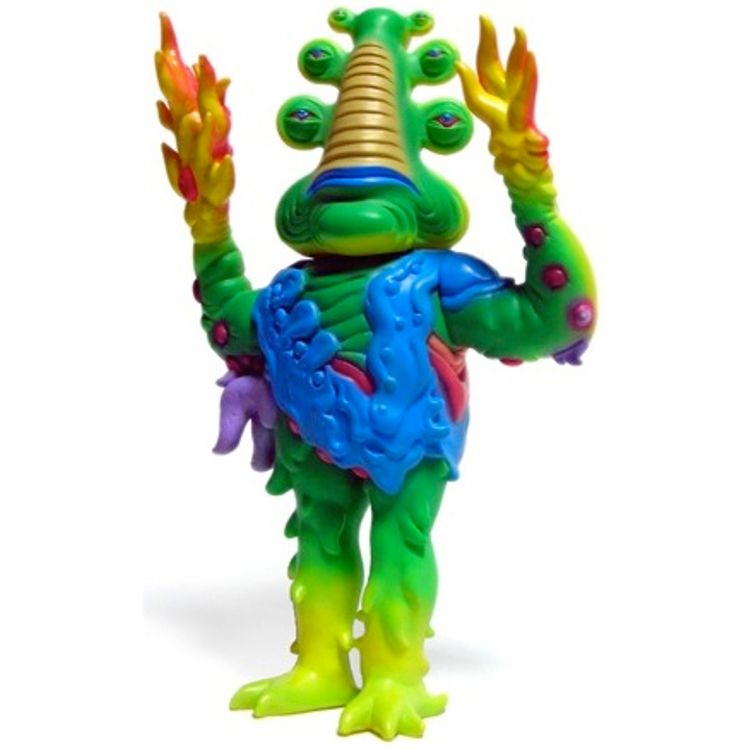 Lorbo - Green by Jim Woodring