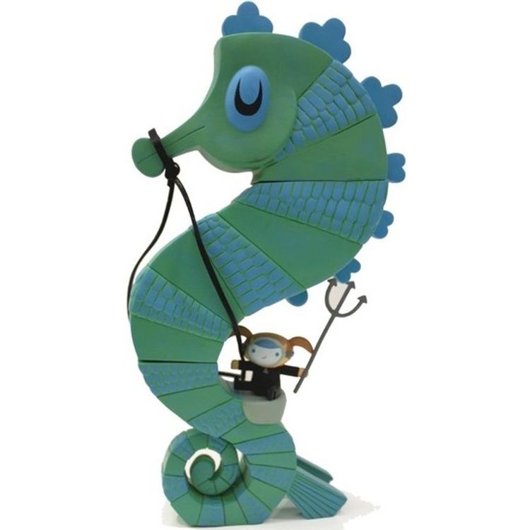 Seahorse and Rider by Amanda Visell