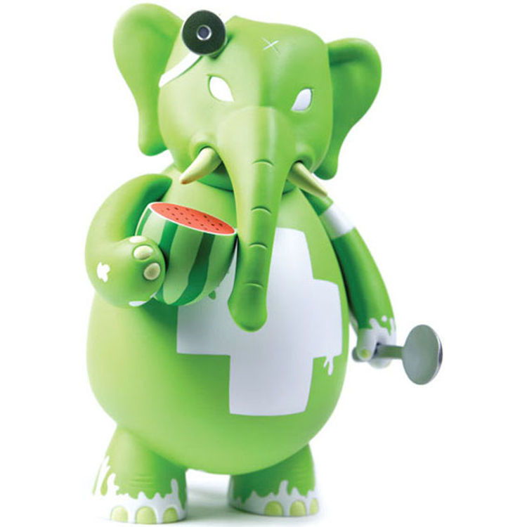 Dr. Bomb - Lime Sherbert (Teeth) by Frank Kozik