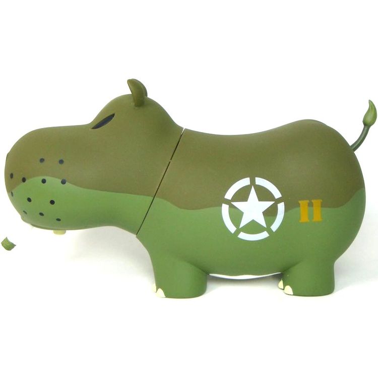 Potamus 6" - D-Day by Frank Kozik