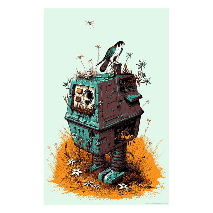 Scrap Yard Power Droid by Jeff Soto