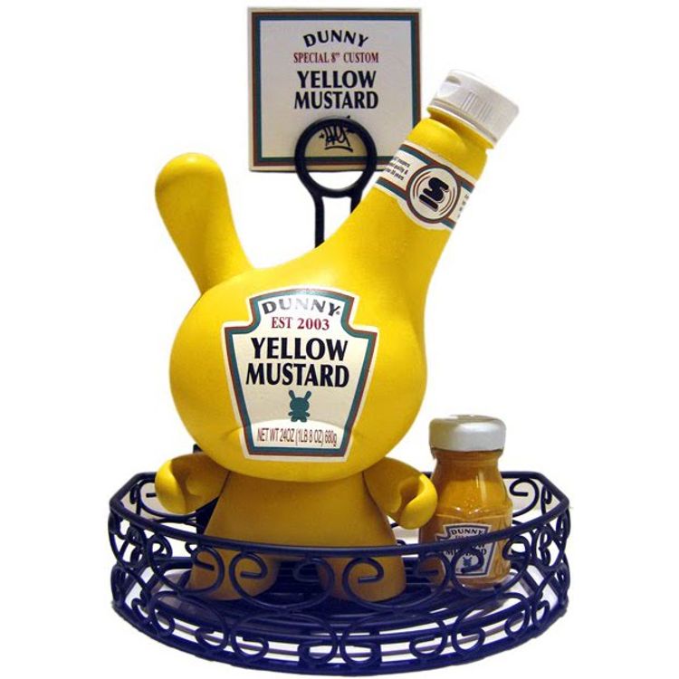 Yellow Mustard Dunny by Sket One