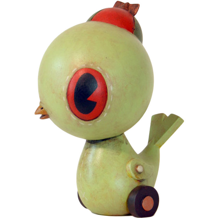 KO Bird - Green by Kathie Olivas