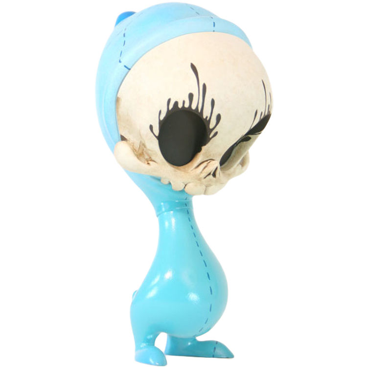 Blue Dissected Skelve by Brandt Peters