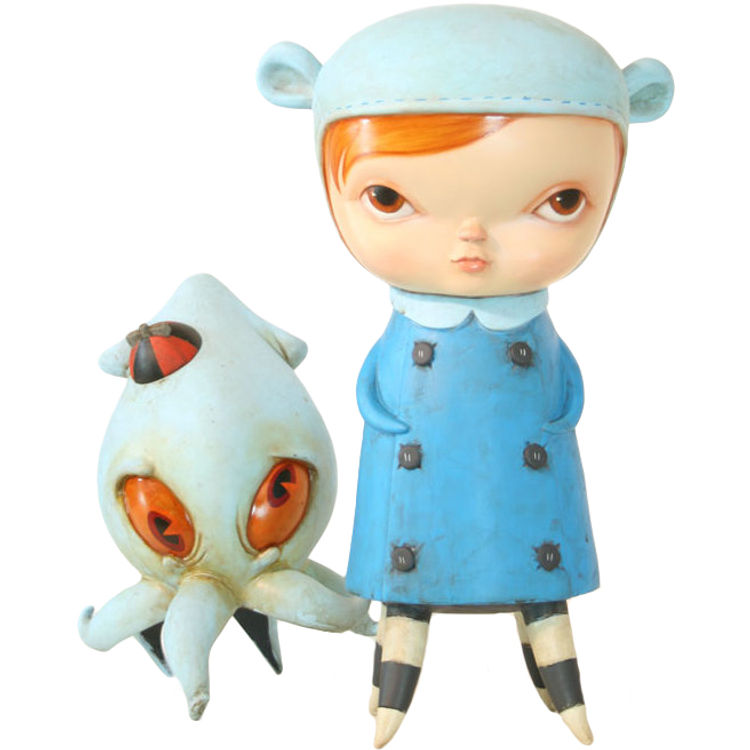 Lizzie & Junior - Blue Set by Brandt Peters