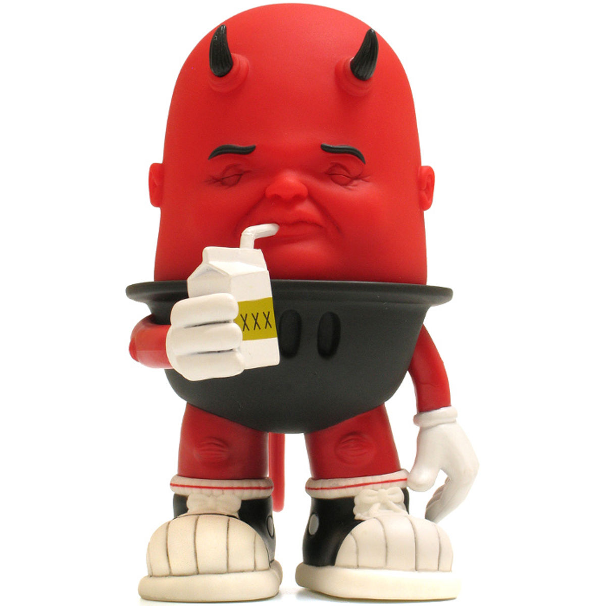 Luey Drinking - Red