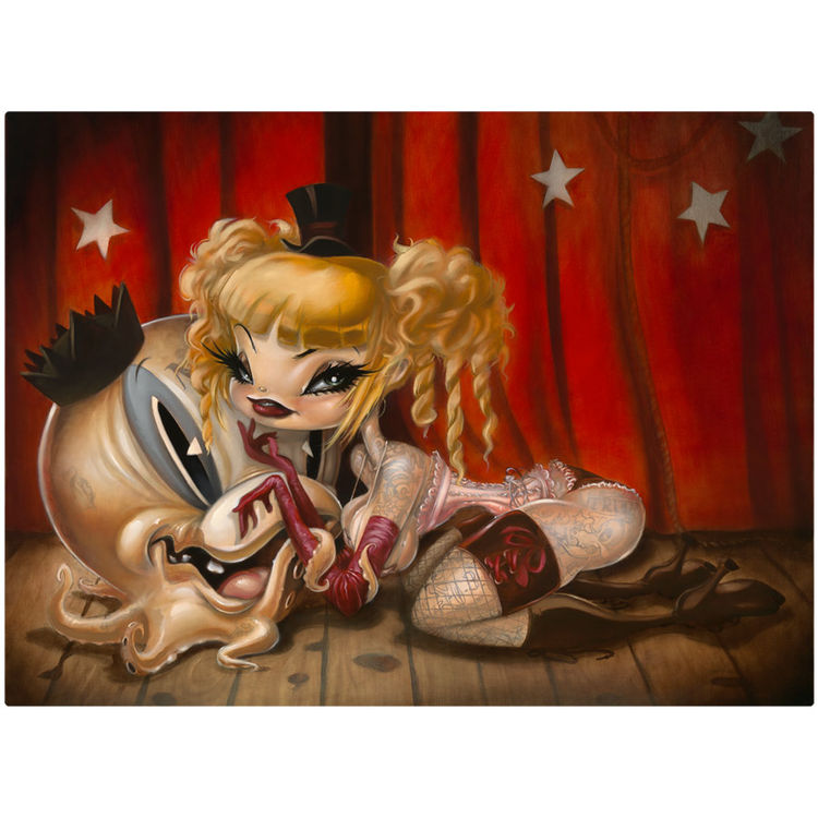 Tattooed Lady & the Ink-slinger by Brandt Peters