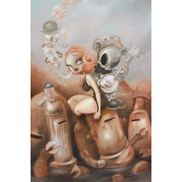 Valley of the Tinbots by Brandt Peters